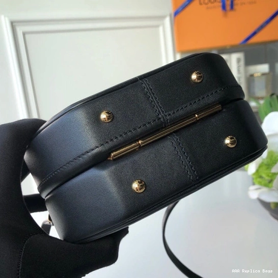 Aaa replica bags PETITE BOITE Alligator Vuitton CHAPEAU Leather Louis With 0803